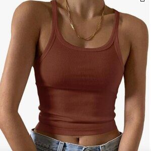 Women's Rust Red Tank Top
